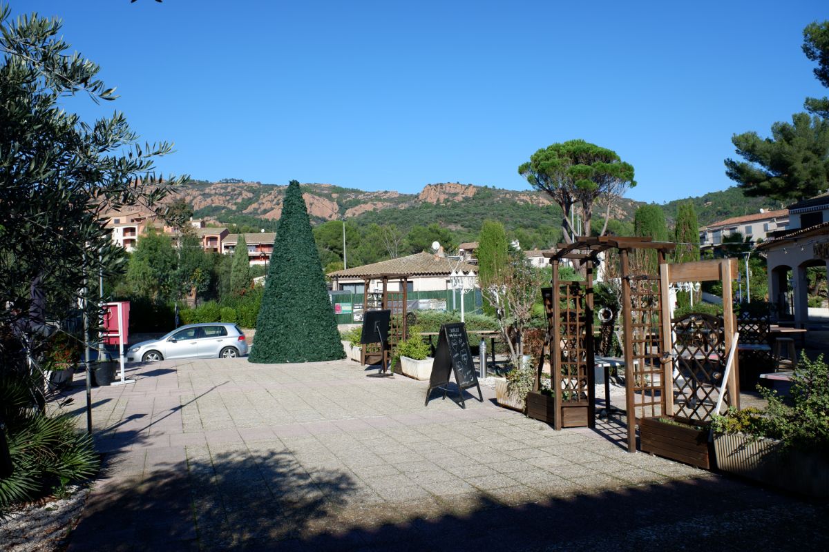 Scenery from lunch break at Agay